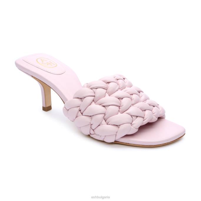 сандал с плетена рокля от рози Жени кристална роза сандалиASH 80RX64